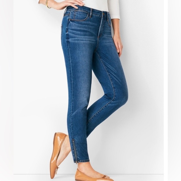 Talbots | Jeans | Talbots Flawless High Waist Jegging Ankle Jean | Poshmark